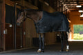 TuffRider Kozy Komfort  Stable Blanket With Diamond Quilting -420 D 200 GSM of fill- Black w/Black/White Trim-69