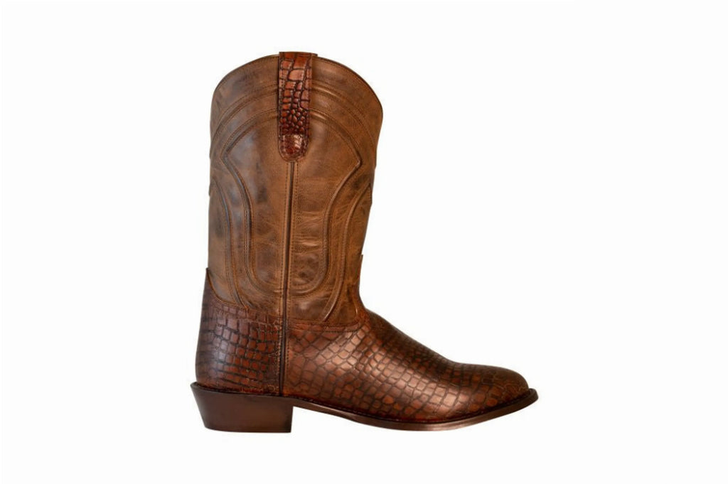 TuffRider Men's Hayden Wide Round Toe Western Boot